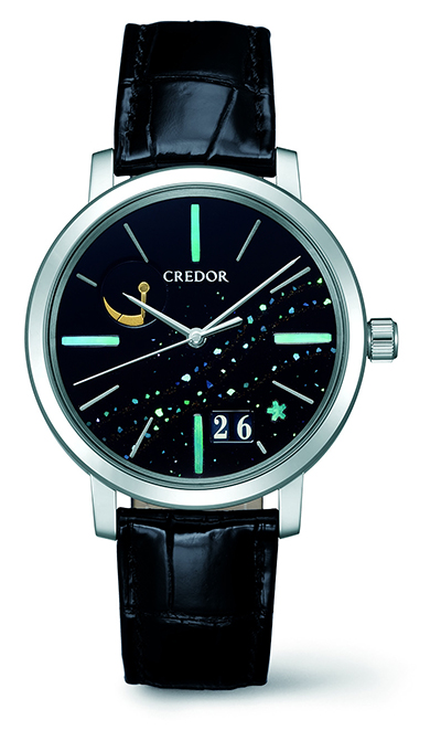 PowerWatch WATCH NEWS|CREDOR/クレドール|クレドール シグノ スプリングドライブ螺鈿限定モデル