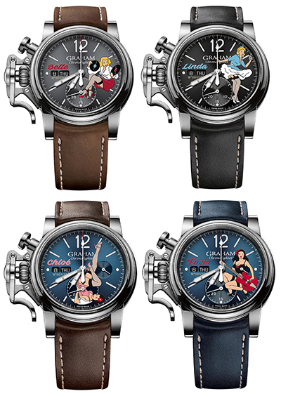 PowerWatch WATCH NEWS|GRAHAM/グラハム|クロノファイター ヴィンテージ ノーズアート 2018年限定モデル