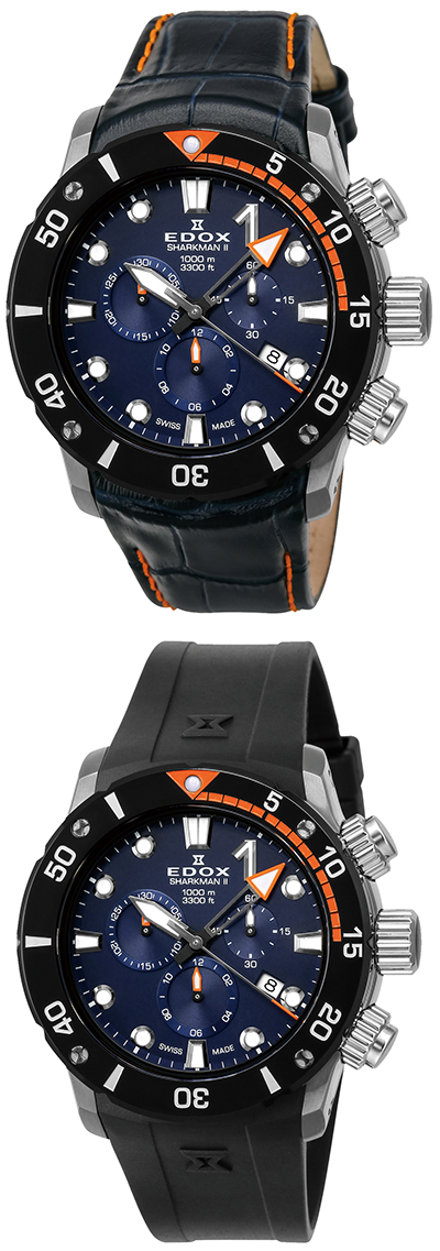 PowerWatch WATCH NEWS|EDOX/エドックス|クロノオフショア1 シャークマンⅡ リミテッドエディション