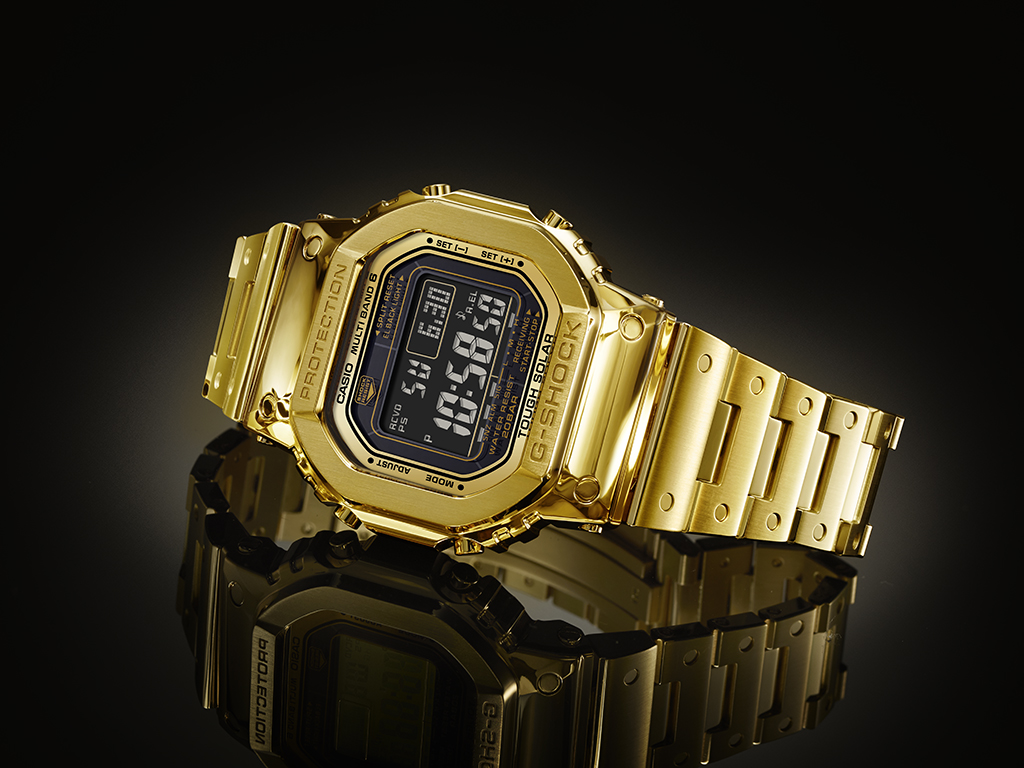 やっぱり出たか、金無垢G-SHOCK。完全受注生産で世界限定35本