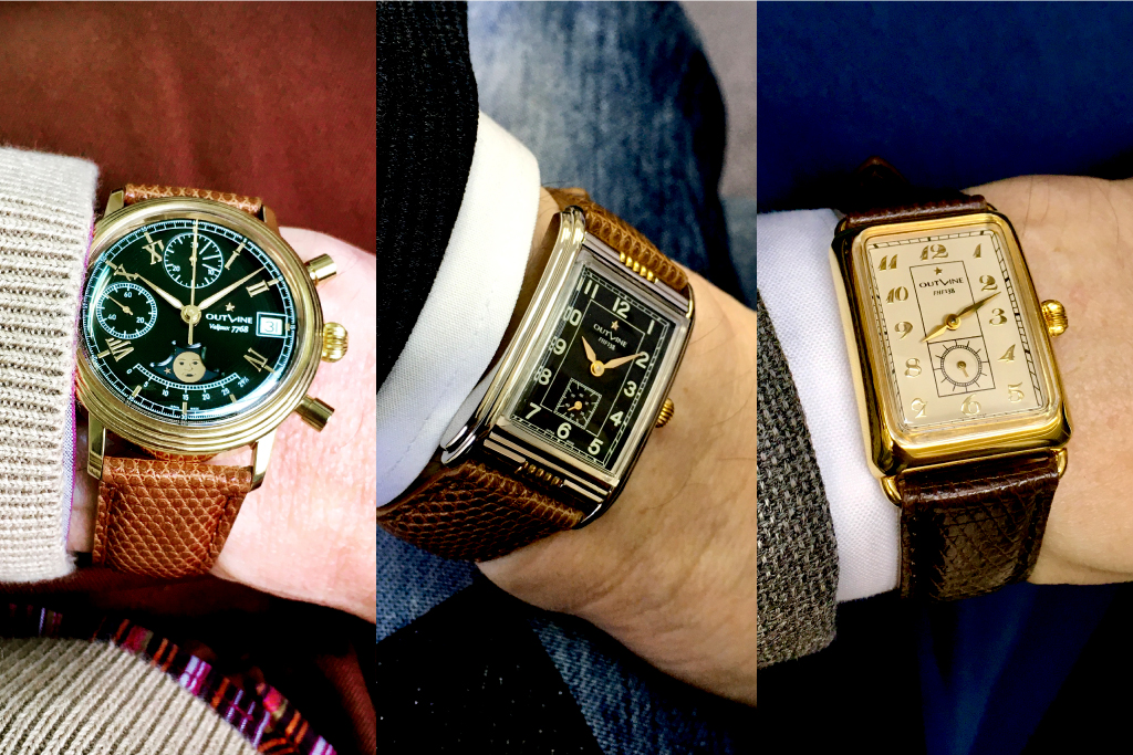 手巻き時計のデッドストックを40〜50年代風に再生した1980リビルド 