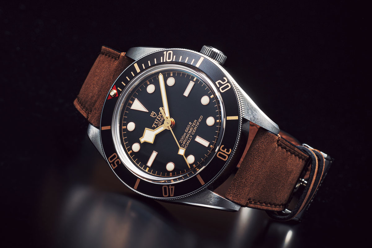 新品TUDOR ブラックベイ58用純正レザーベルト フィフティエイト チューダー