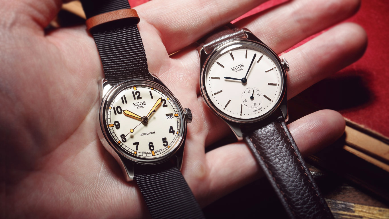 メンズウオッチでは珍しい35mmケースも魅力、京都発の時計ブランド 