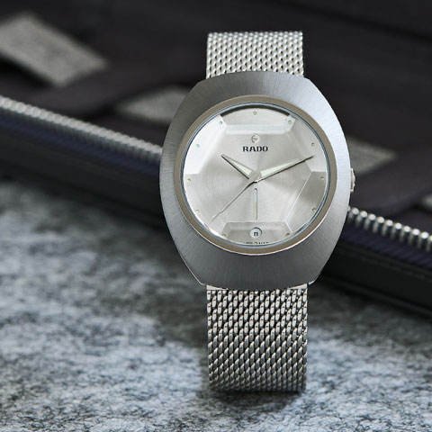 中古直販 RADO 高級腕時計 ラドー 4Ｐダイヤ 時計