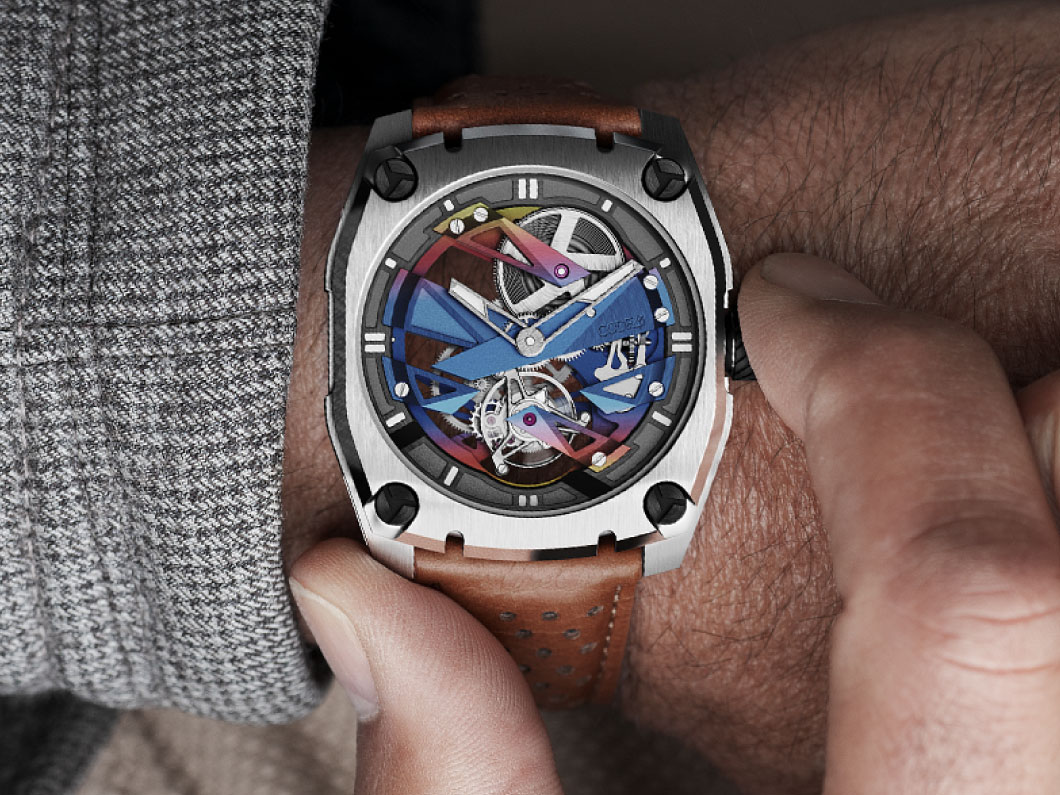 スイスで購入したアメリカ制腕時計