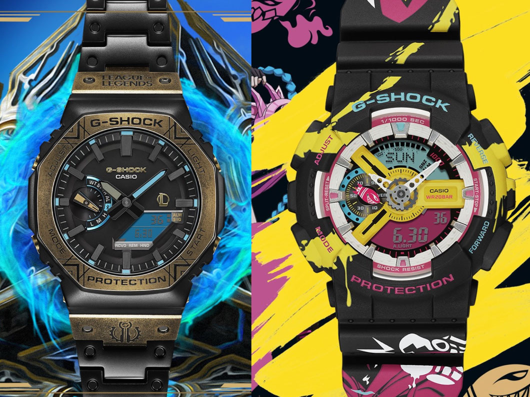 電撃コラボ、G-SHOCK×「リーグ・オブ・レジェンド」】人気キャラクター