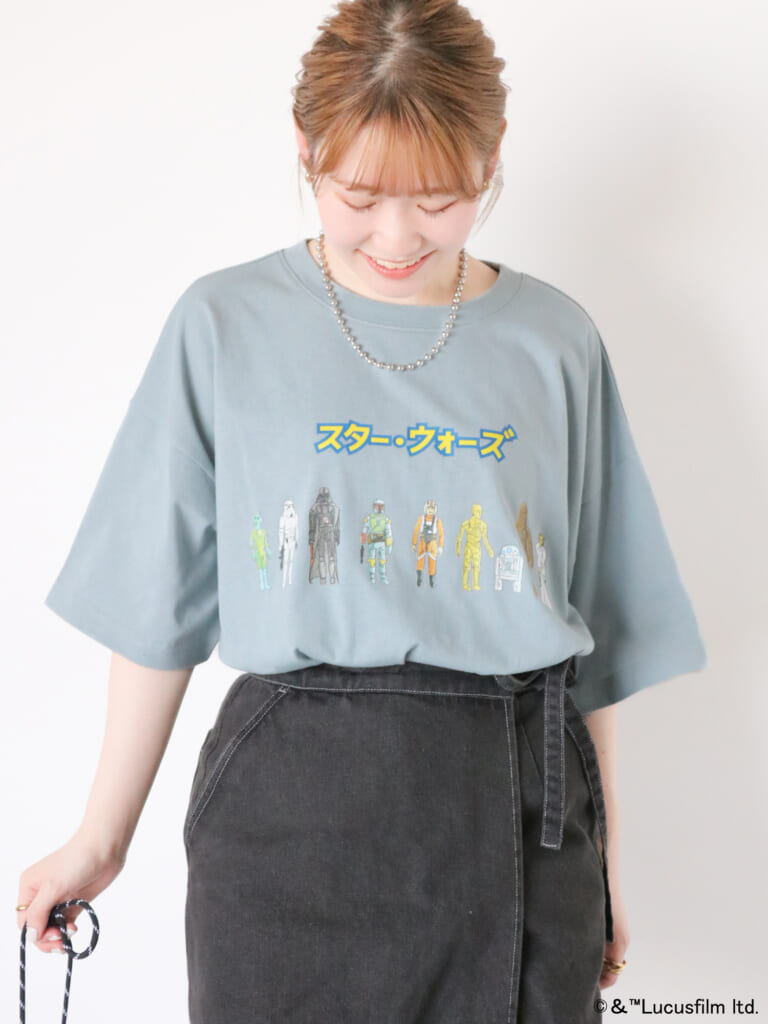 ehka sopo『STAR WARS』COLLECTION／オーバーサイズTシャツ