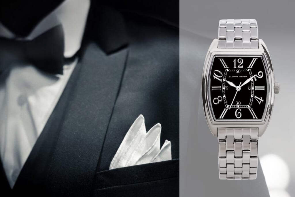 ”SELEZIONEINFINITA（セレジオーネインフィニータ）””Black tie”（ SI101M-BK2A）