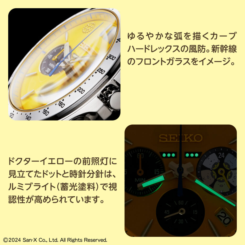 すみっコぐらし×ドクターイエロー セイコー コラボウオッチ