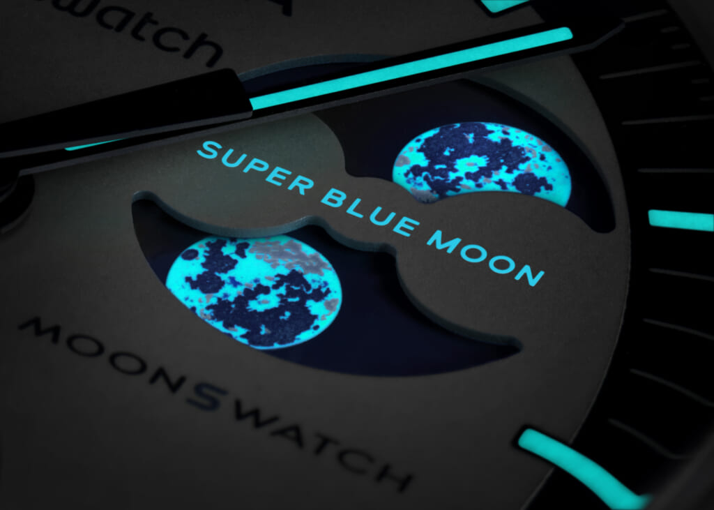 OMEGA X Swatch　“MISSION TO THE SUPER BLUE MOONPHASE”