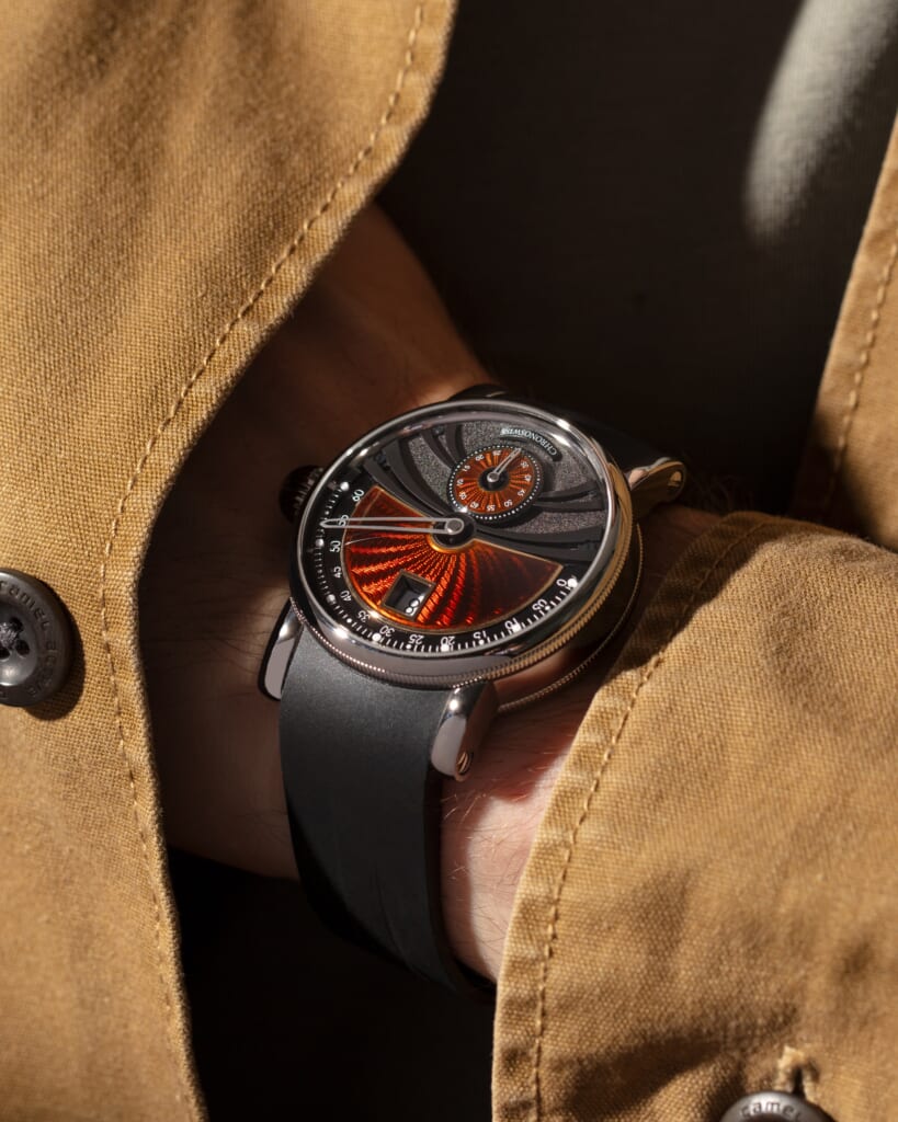 クロノスイス　デルフィス デューン CH-1423T.1E-BKMA
