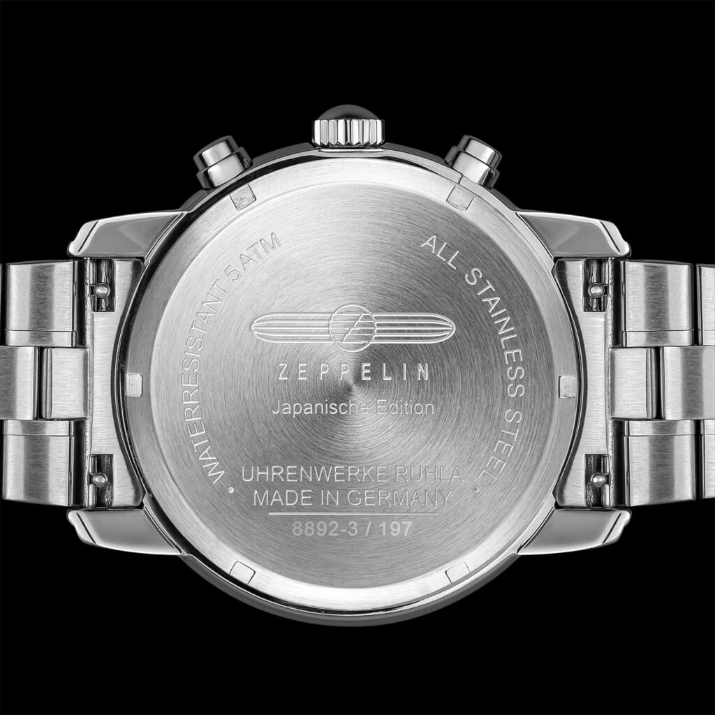 100 YEARS ZEPPELIN JAPAN LIMITED CHRONOGRAPH｜BRACELET 100周年記念シリーズ 日本限定クロノグラフ|ブレスレット