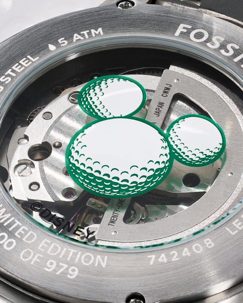 Disney Mickey Mouse x Fossil 限定モデル ゴルフウォッチ
