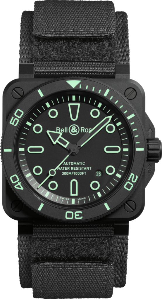 BELL&ROSS BR-03-DIVER-LUM-OUTLINE
