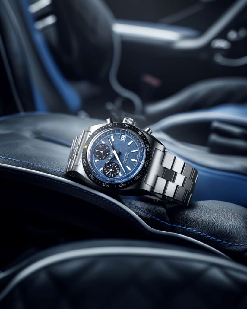 Nivada Grenchen Chronosport Blue Petroleum