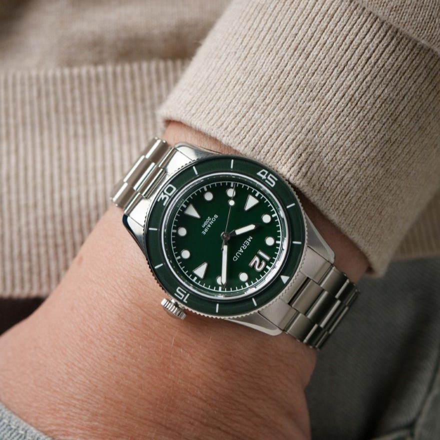 Méraud Watch Moss Green