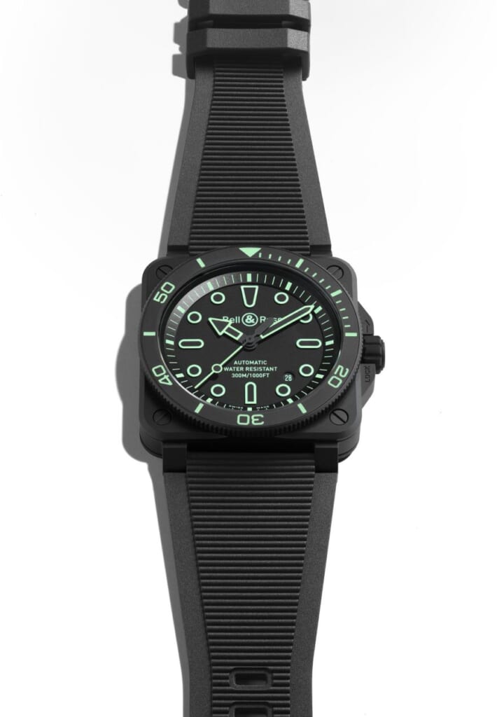 BELL&ROSS BR-03-DIVER-LUM-OUTLINE
