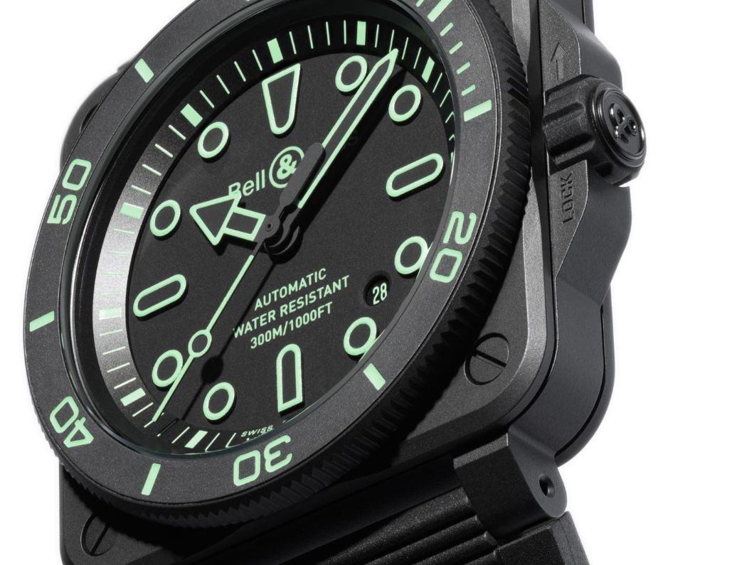 BELL&ROSS BR-03-DIVER-LUM-OUTLINE
