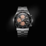 Nivada Grenchen Chronosport Meca-Quartz Salmon pink