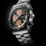 Nivada Grenchen Chronosport Meca-Quartz Salmon pink