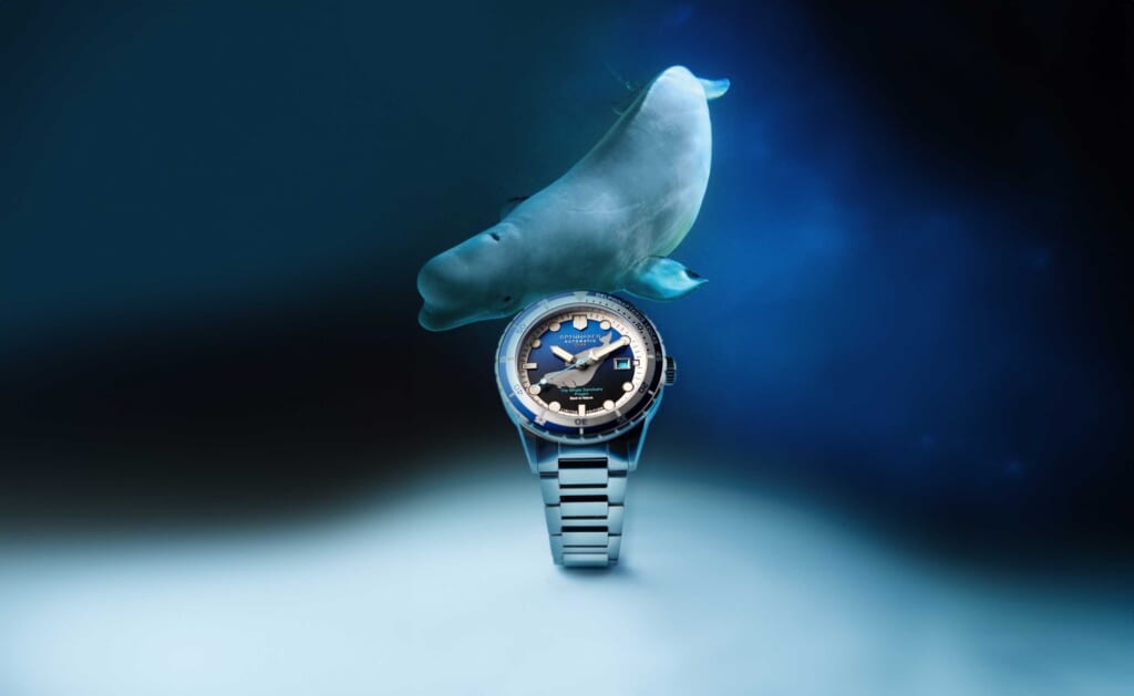 スピニカー HASS AUTOMATIC WHALE SANCTUARY PROJECT SECOND EDITION ベルーガモデル