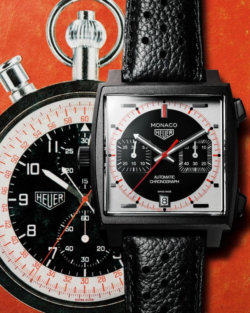 TAG Heuer Monaco Chronograph stopwatch