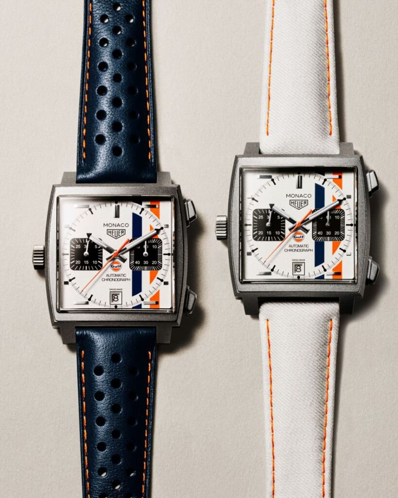 TAG Heuer Monaco chronograph×Gulf