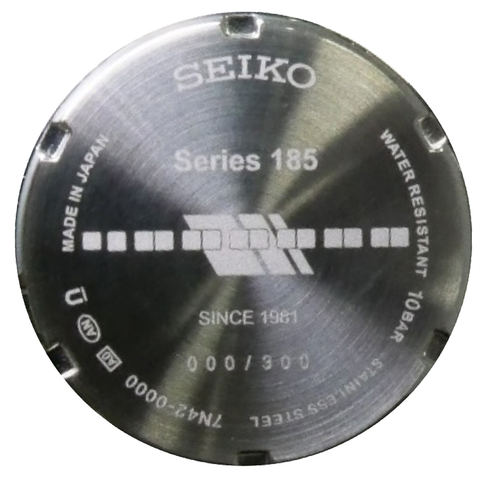 SEIKO×185系オリジナルウオッチ 限定モデル
