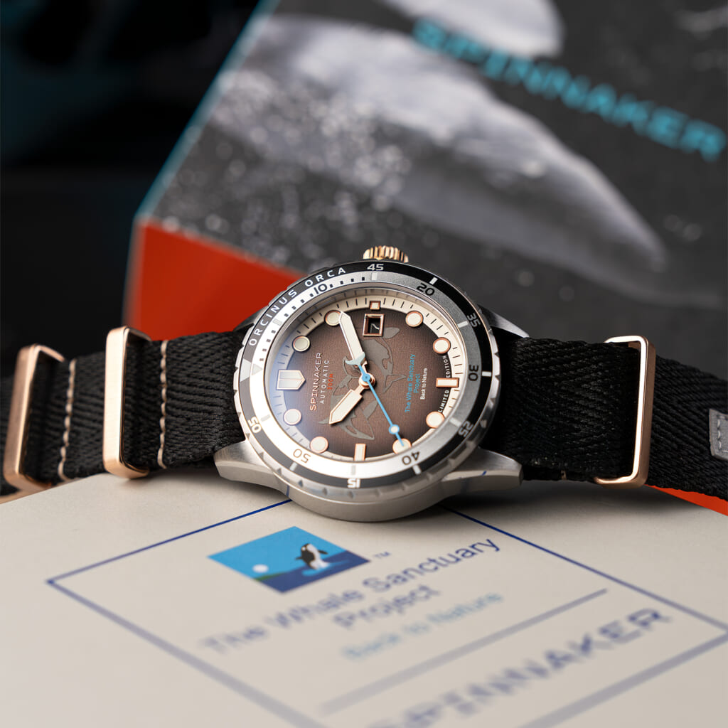 スピニカー HASS AUTOMATIC WHALE SANCTUARY PROJECT SECOND EDITION オルカモデル