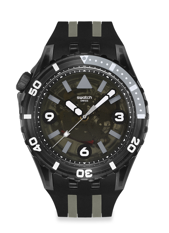 Swatch SCUBAQUA BLACK SEA NETTLE