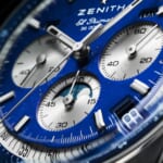 ZENITH chronomaster original triple calendar lapis lazuli