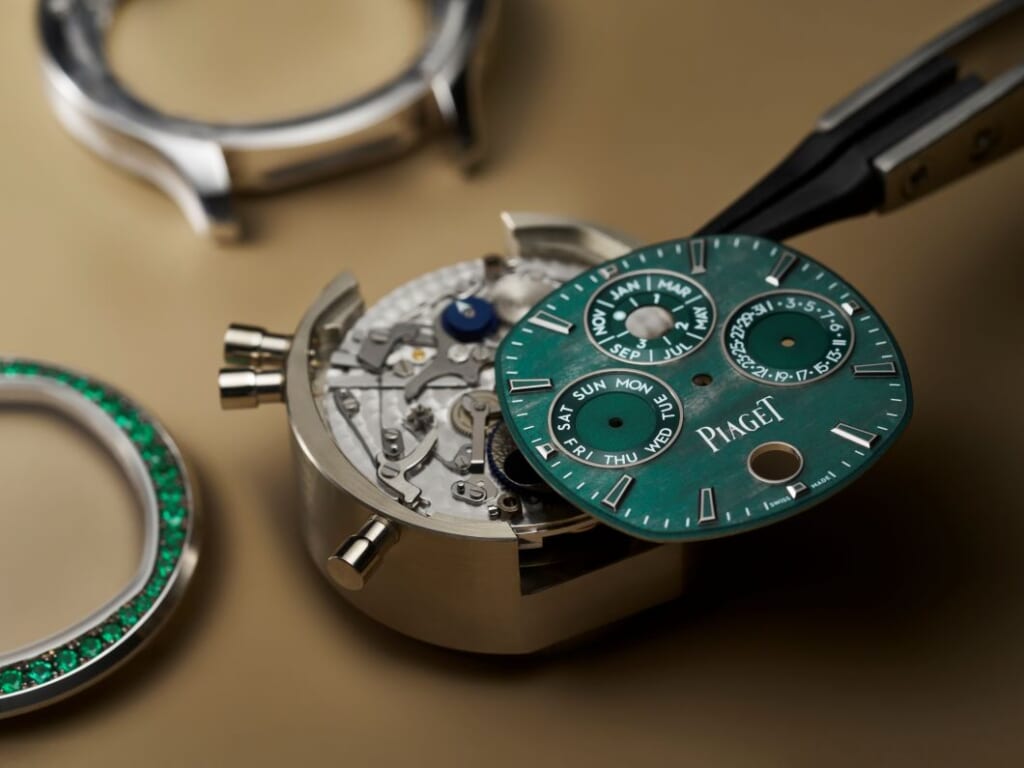 Piaget Polo perpetual calendar obsidian