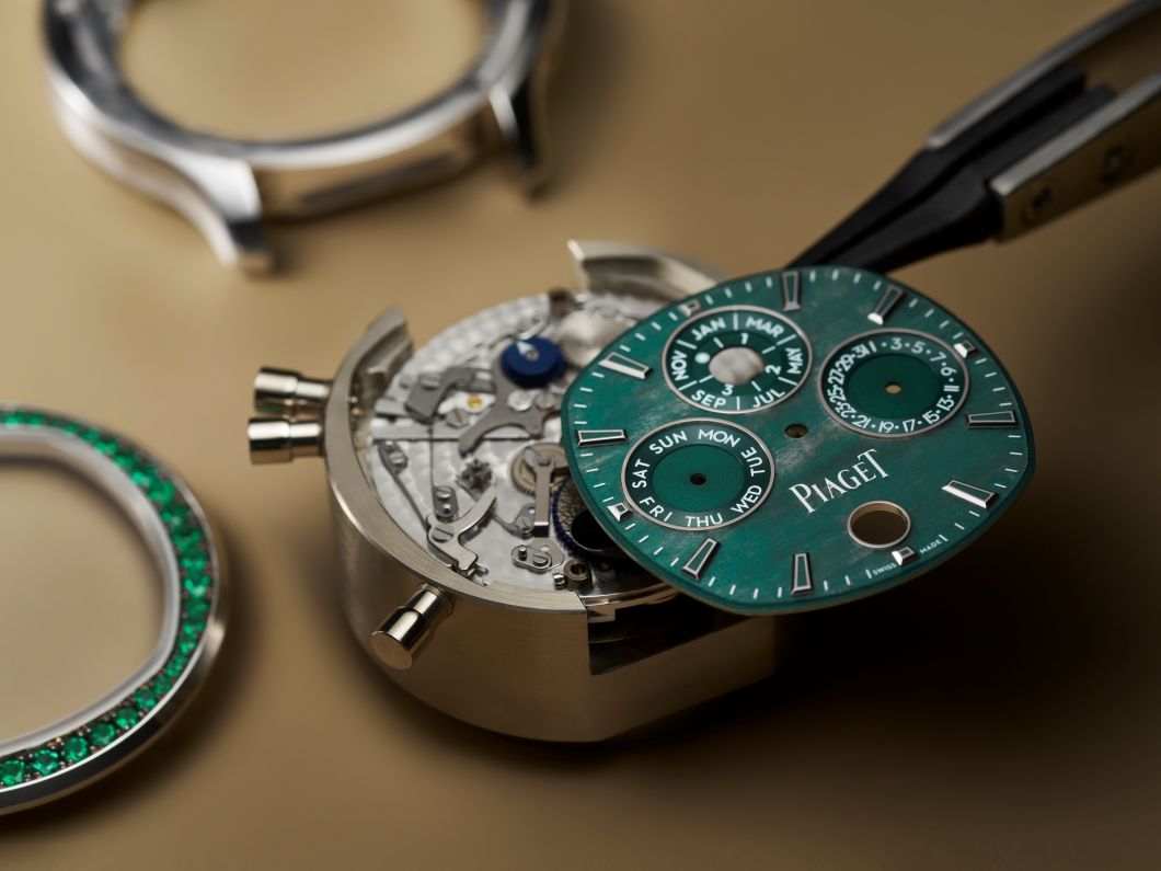 Piaget Polo perpetual calendar obsidian