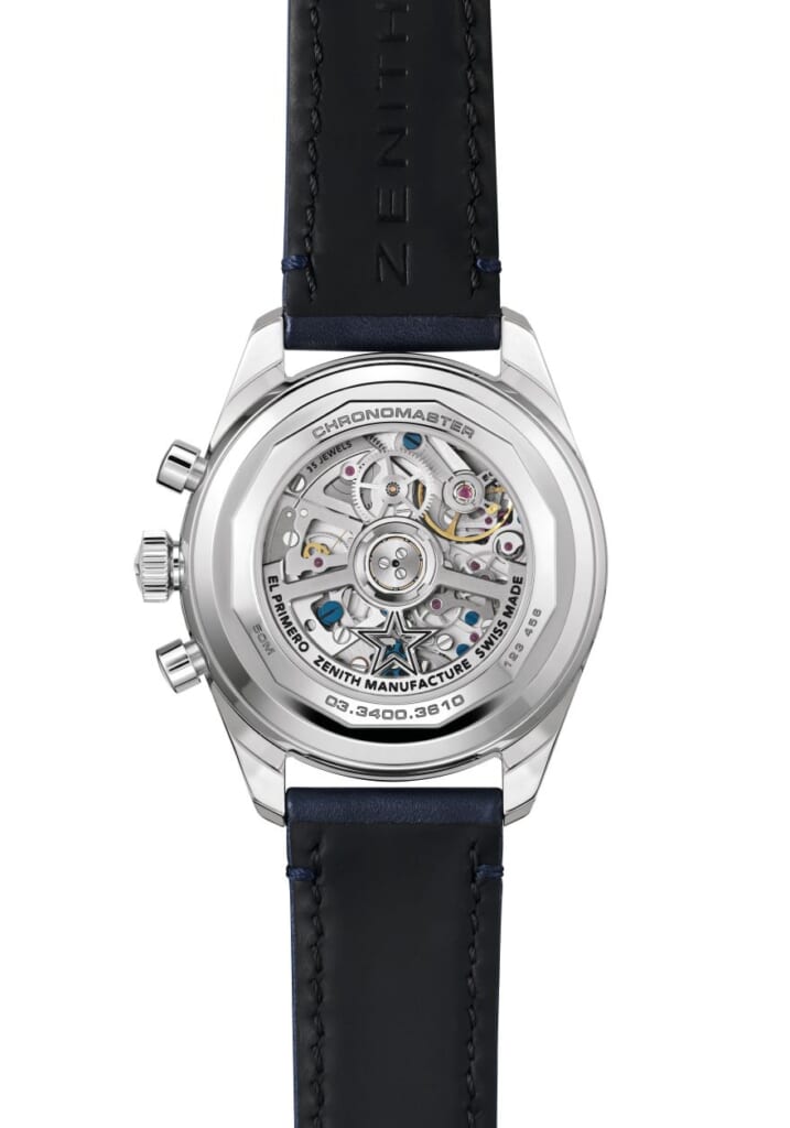 ZENITH chronomaster original triple calendar lapis lazuli