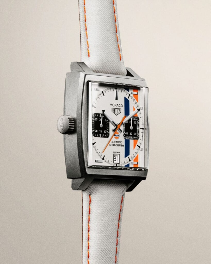 TAG Heuer Monaco chronograph×Gulf