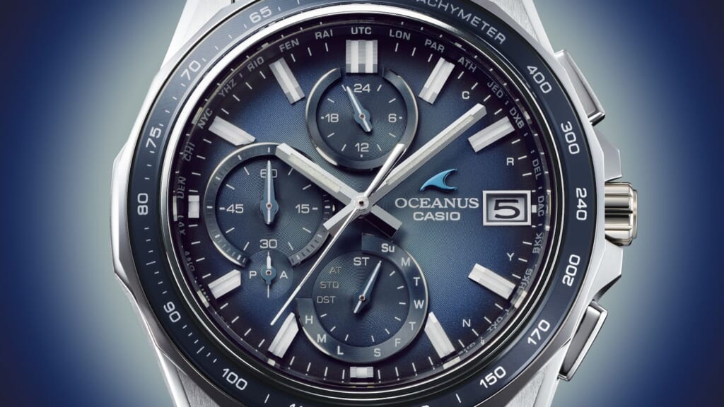 アナログ電波ソーラーウオッチ“OCEANUS（オシアナス）”