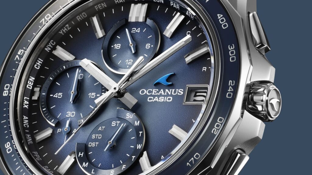 アナログ電波ソーラーウオッチ“OCEANUS（オシアナス）”