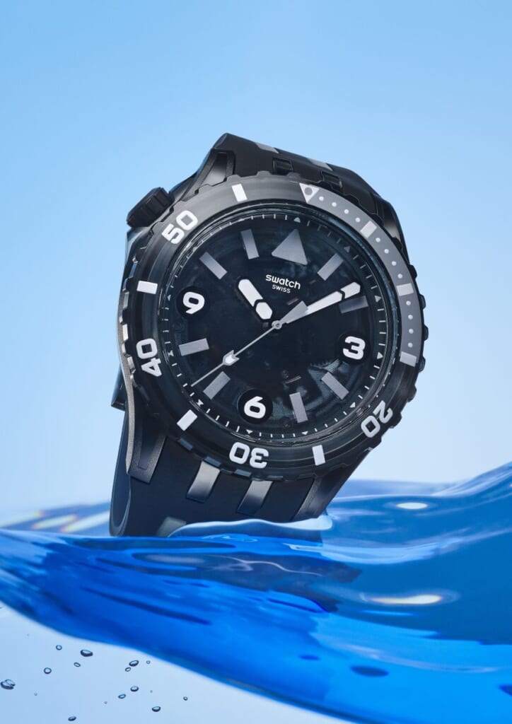 Swatch SCUBAQUA BLACK SEA NETTLE