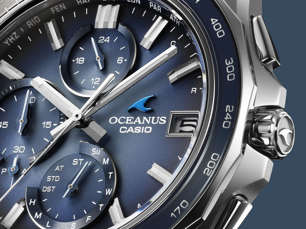 アナログ電波ソーラーウオッチ“OCEANUS（オシアナス）”
