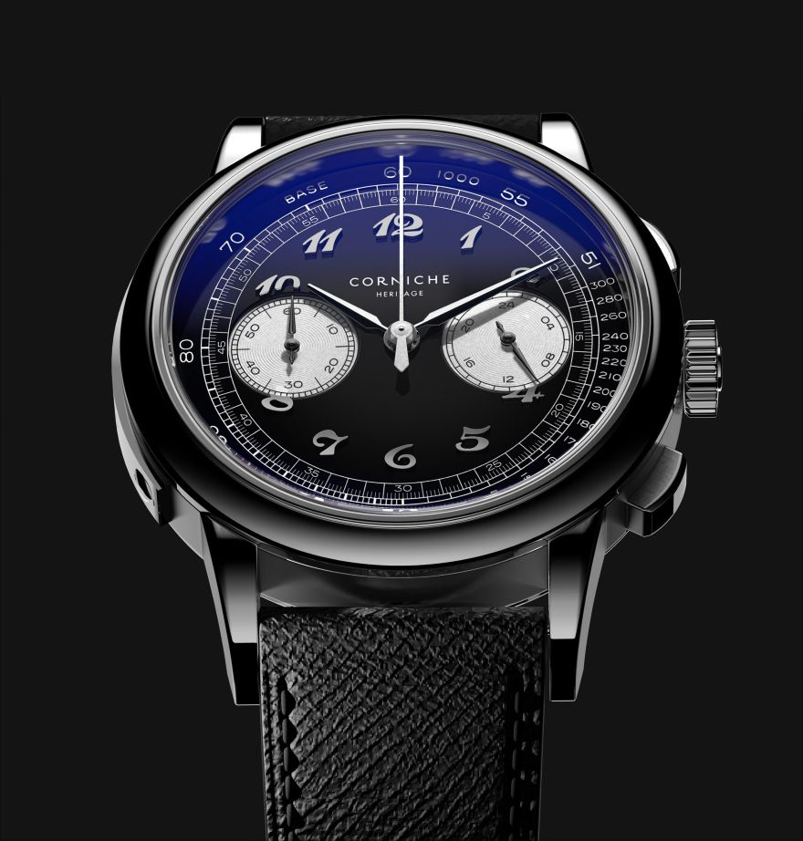 CORNICHE Noir Blanc Chronograph