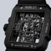 HUBLOT square-bang tourbillon 4day powerreserve 3Dcarbon