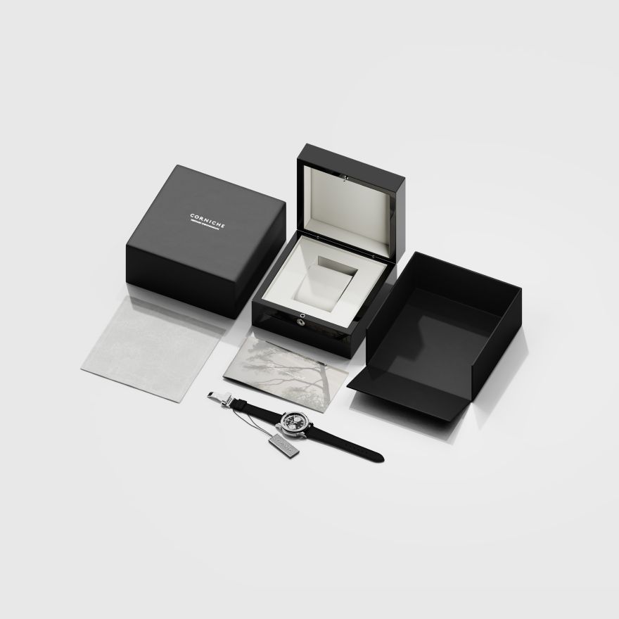 CORNICHE Noir Blanc Chronograph