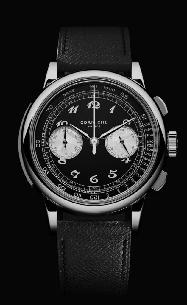 CORNICHE Noir Blanc Chronograph