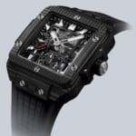 HUBLOT square-bang tourbillon 4day powerreserve 3Dcarbon