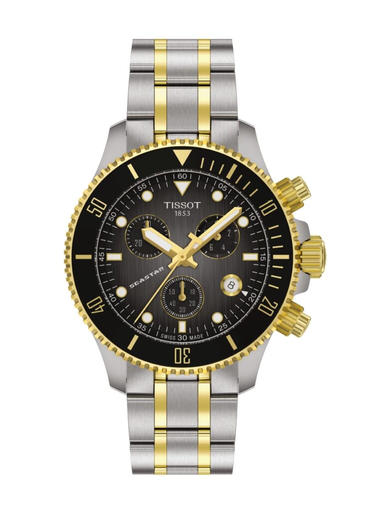 TISSOT seastar chronograph 38mm T1202172206100