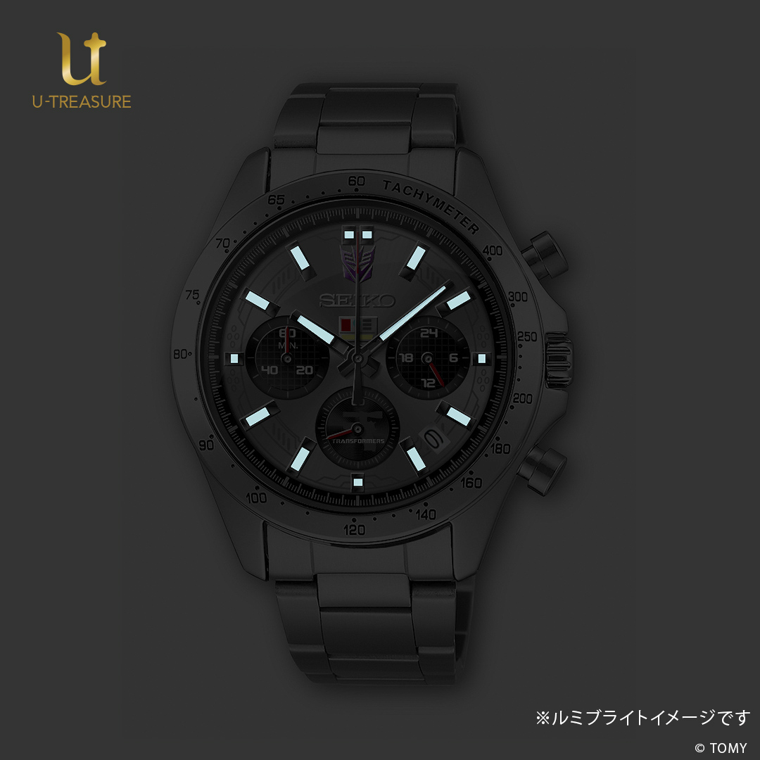 トランスフォーマー×セイコーコラボレーションウオッチ DECEPTICON