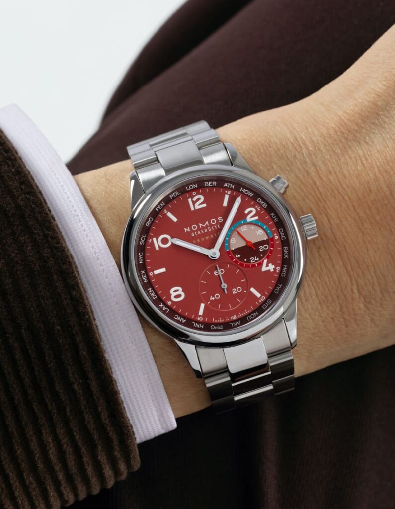 NOMOS GLASHÜTTE club-sport-neomatik-worldtimer