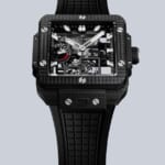 HUBLOT square-bang tourbillon 4day powerreserve 3Dcarbon