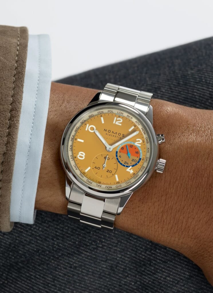 NOMOS GLASHÜTTE club-sport-neomatik-worldtimer