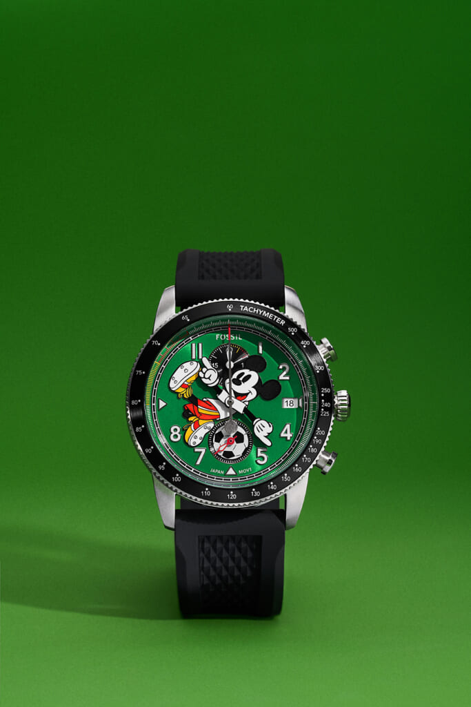 Disney x Fossil 限定エディション ミッキーマウス サッカーウォッチ